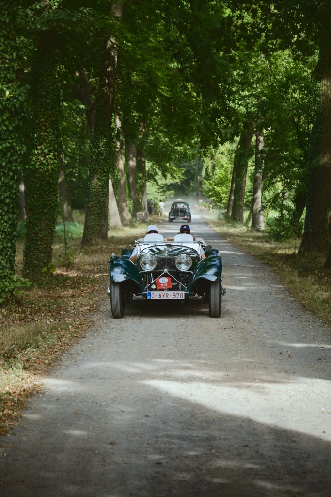 Oldtimer road trip in a Caterham during the Blitz Rally